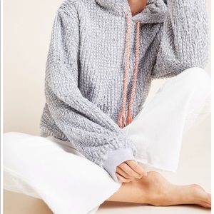 Anthropologie Nanette Sherpa Hoodie - XS - NWT